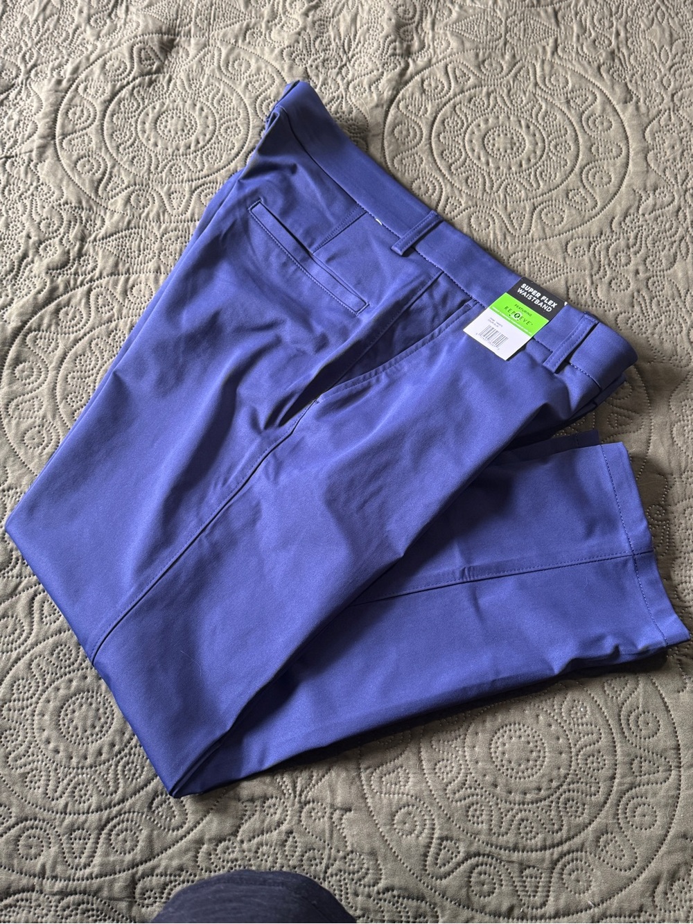 Kenneth Cole Reaction Men's Navy Dress Pants - Picture 15 of 16